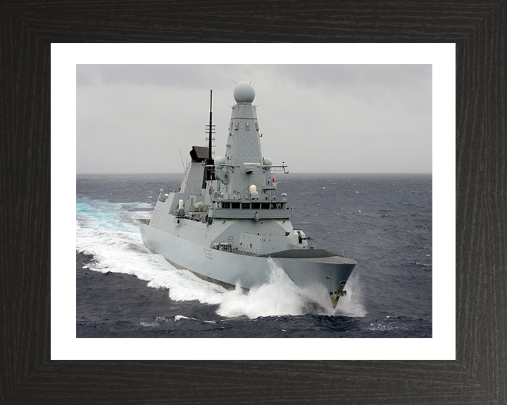 HMS Daring D32 Royal Navy type 45 Destroyer Photo Print or Framed Print - Hampshire Prints