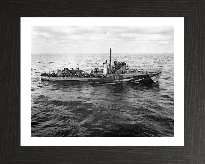 HMS Aldenham L22 | Photo Print | Framed Print | Hunt Class | Escort destroyer | Royal Navy Hampshire Prints
