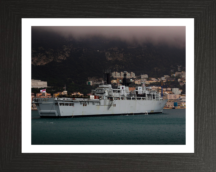 HMS Albion L14 Royal Navy Albion Class amphibious ship Photo Print or Framed Print - Hampshire Prints