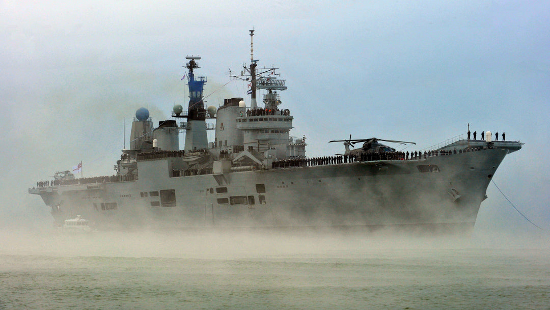 HMS Ark Royal R07 | Photo Print | Framed Print | Invincible Class | Aircraft Carrier | Royal Navy Hampshire Prints