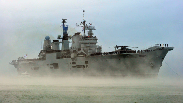 HMS Ark Royal R07 | Photo Print | Framed Print | Invincible Class | Aircraft Carrier | Royal Navy Hampshire Prints
