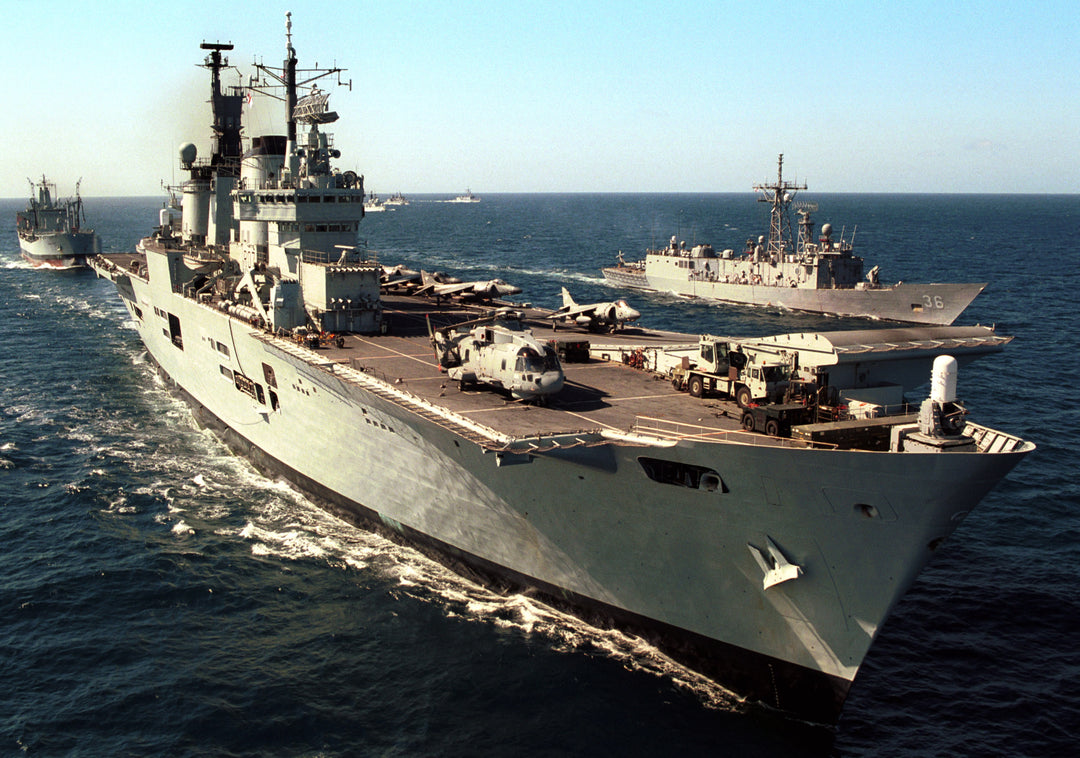 HMS Ark Royal R07 | Photo Print | Framed Print | Invincible Class | Aircraft Carrier | Royal Navy Hampshire Prints