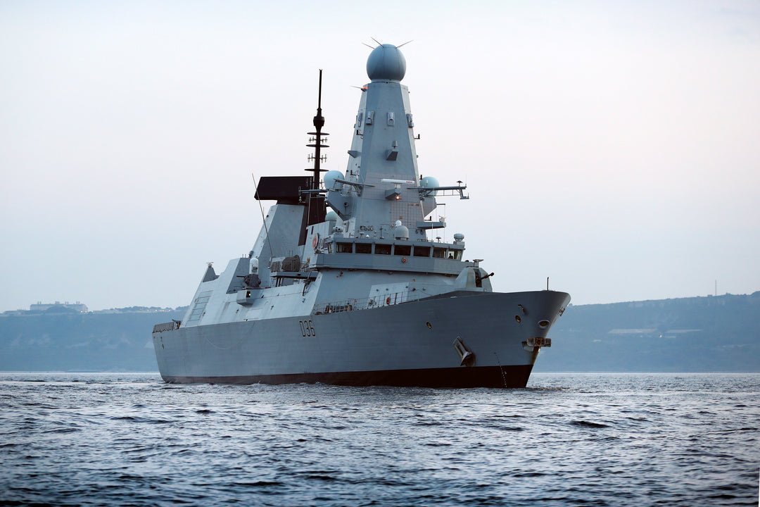 HMS Defender D36 | Photo Print | Framed Print | Poster | Type 45 | Destroyer | Royal Navy Hampshire Prints