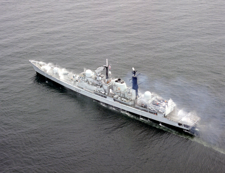 HMS Edinburgh (D97) Photo Print - Pre Wetting - Royal Navy Type 42 Destroyer Hampshire Prints 6 x 4 No Frame No