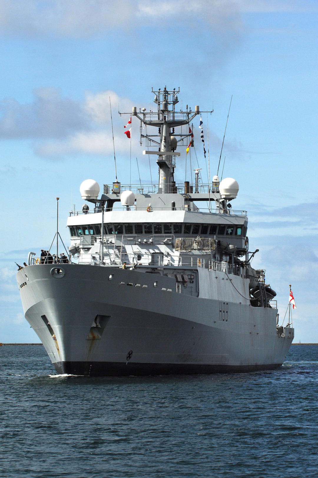 HMS Enterprise H88 Royal Navy hydrographic survey vessel Photo Print or Framed Print - Hampshire Prints