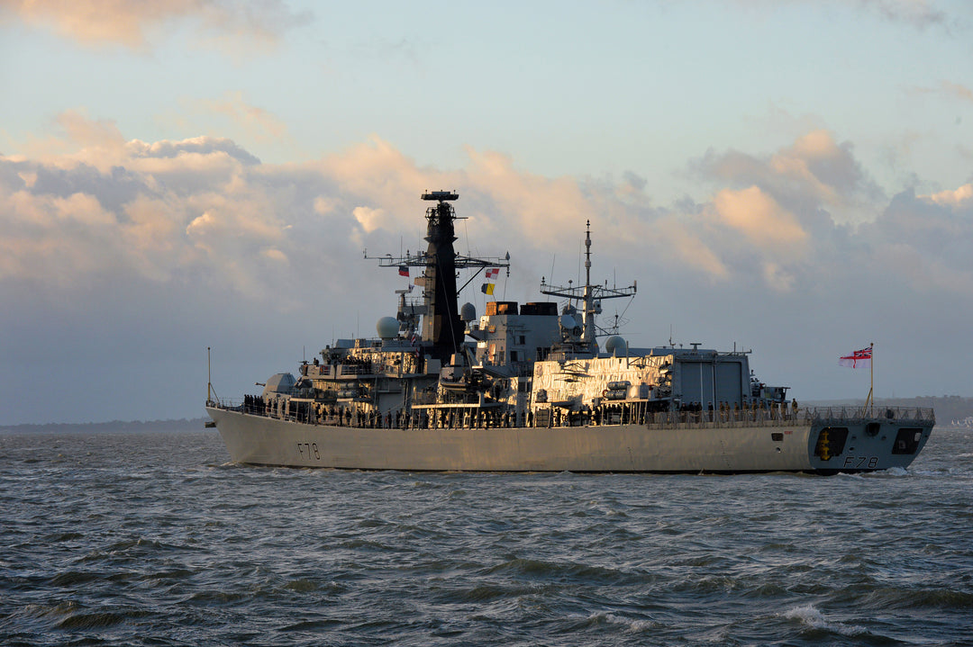HMS Kent F78 | Photo Print | Framed Print | Poster | Type 23 | Frigate | Royal Navy Hampshire Prints