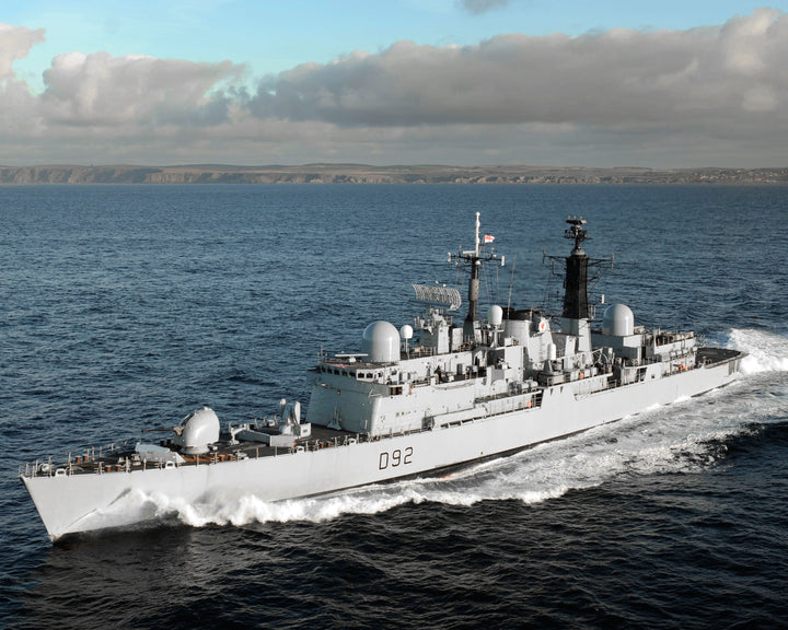 HMS Liverpool (D92) Photo Print - At Speed - Royal Navy Type 42 Destroyer Hampshire Prints 6 x 4 No Frame No