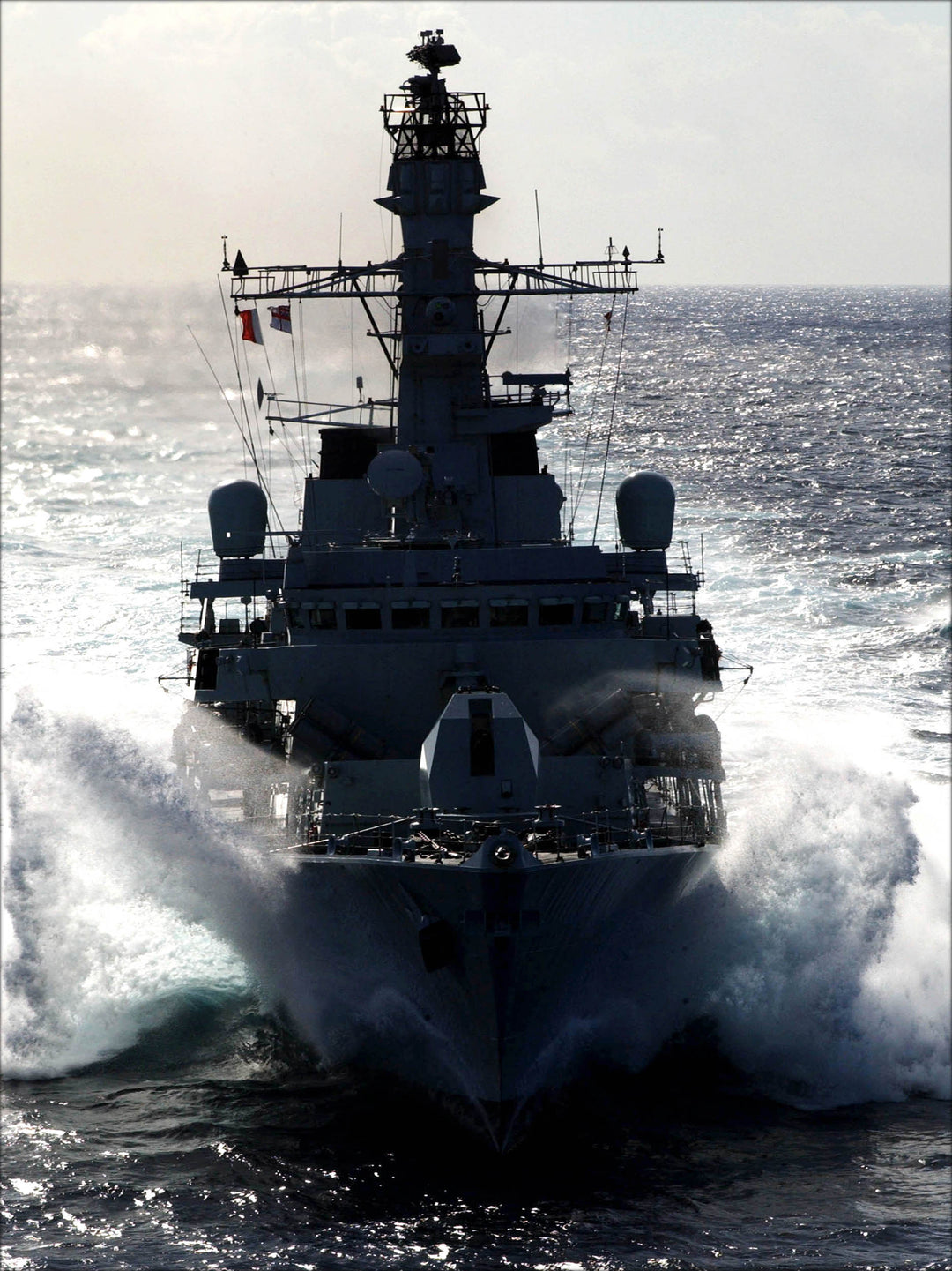 HMS Marlborough F233 Royal Navy type 23 Frigate Photo Print or Framed Print - Hampshire Prints