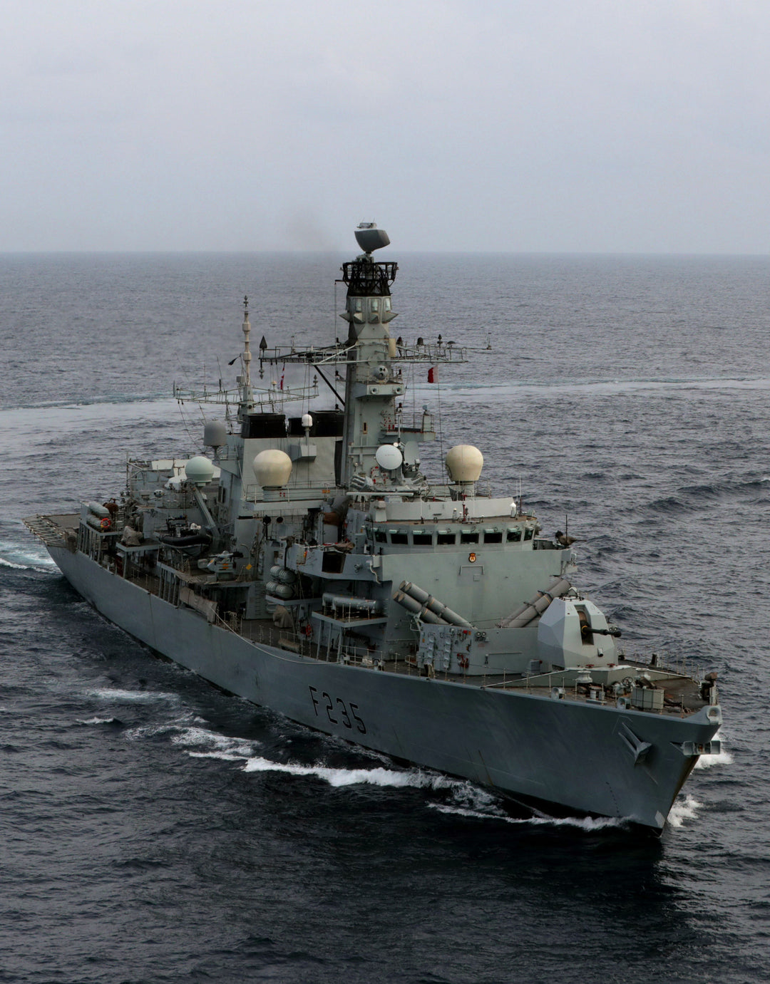HMS Monmouth F235 Royal Navy type 23 Frigate Photo Print or Framed Print - Hampshire Prints