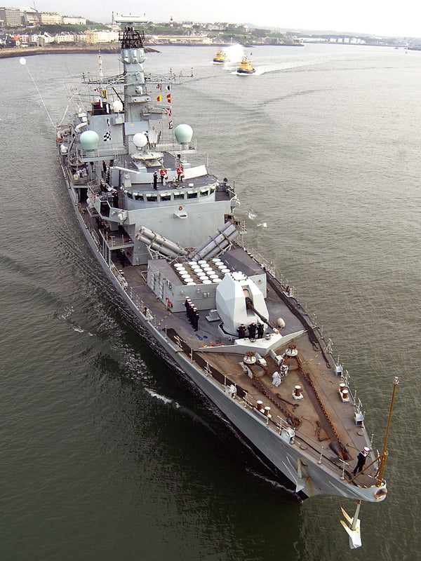 HMS Norfolk F230 Type 23 Frigate November 2004 Plymouth