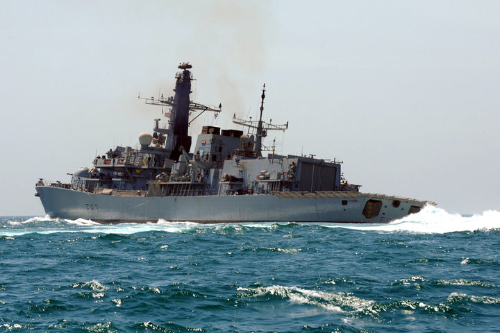 HMS St Albans (F83) Photo Print - Low Port View - Royal Navy Type 23 Frigate Hampshire Prints 6 x 4 No Frame No