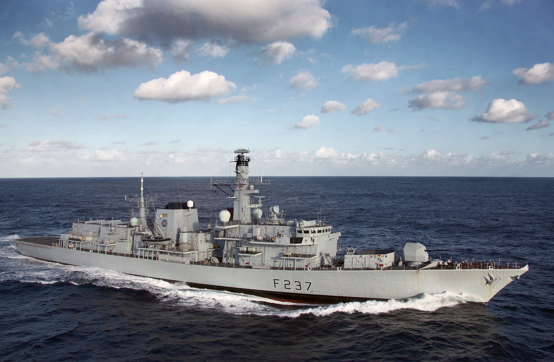 HMS Westminster F237 Royal Navy type 23 Frigate Photo Print or Framed Print - Hampshire Prints