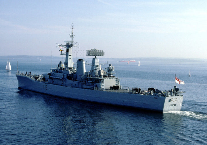 HMS Achilles F12 | Photo Print | Framed Print | Leander Class | Frigate | Royal Navy Hampshire Prints