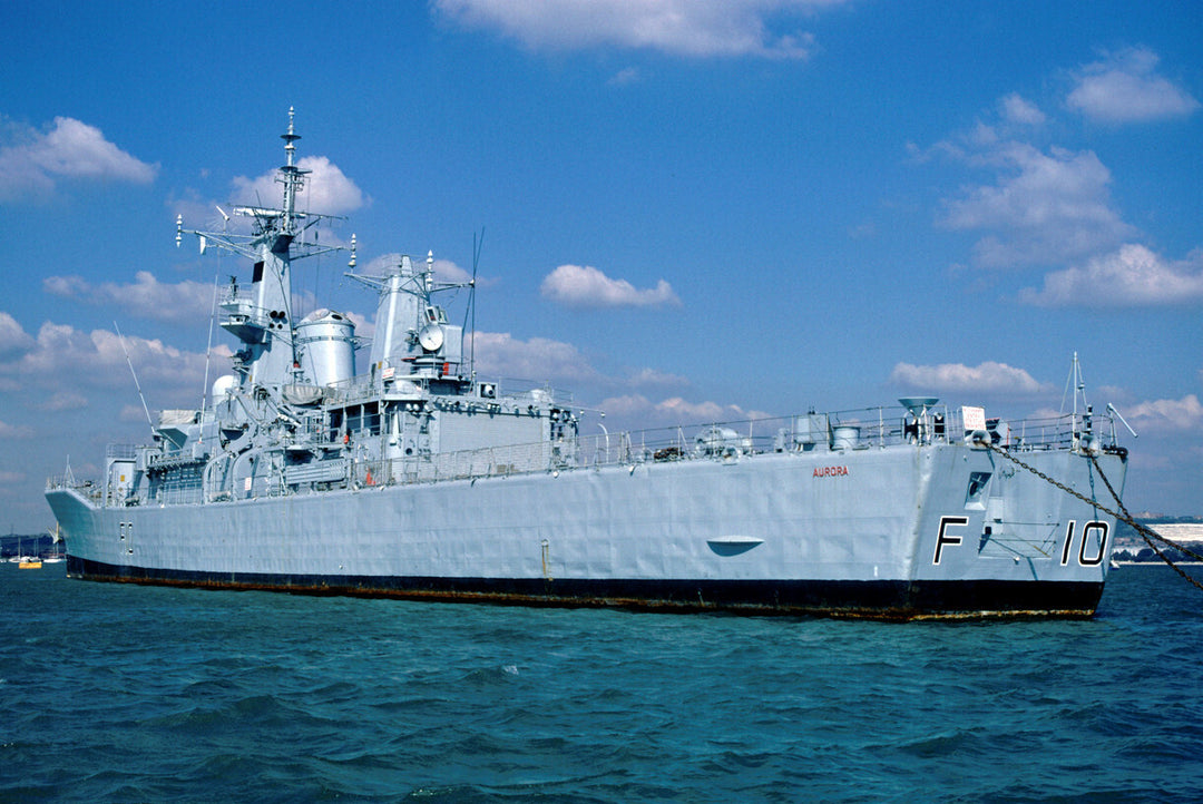 HMS Aurora F10 Royal Navy Leander Class frigate Photo Print or Framed Print - Hampshire Prints