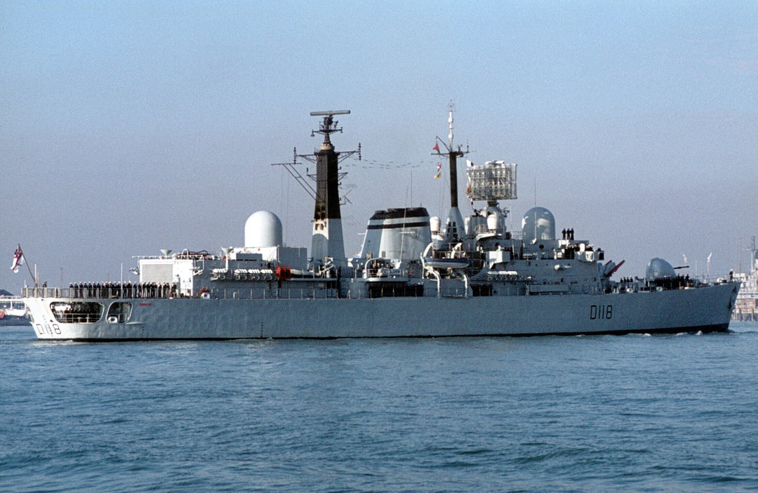 HMS Coventry D118 Royal Navy Type 42 Sheffield Class destroyer Photo Print or Framed Print - Hampshire Prints