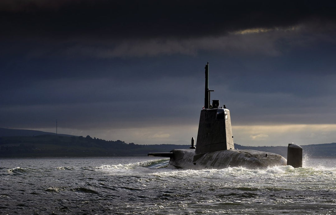 HMS Ambush S120 Submarine | Photo Print | Framed Print | Astute Class | Royal Navy Hampshire Prints