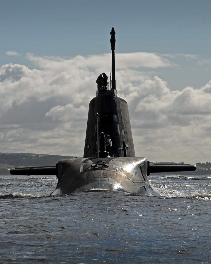 HMS Ambush S120 Royal Navy Astute class Submarine Photo Print or Framed Print - Hampshire Prints