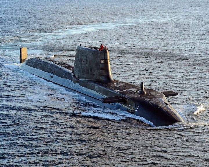 HMS Ambush S120 Submarine | Photo Print | Framed Print | Astute Class | Royal Navy Hampshire Prints