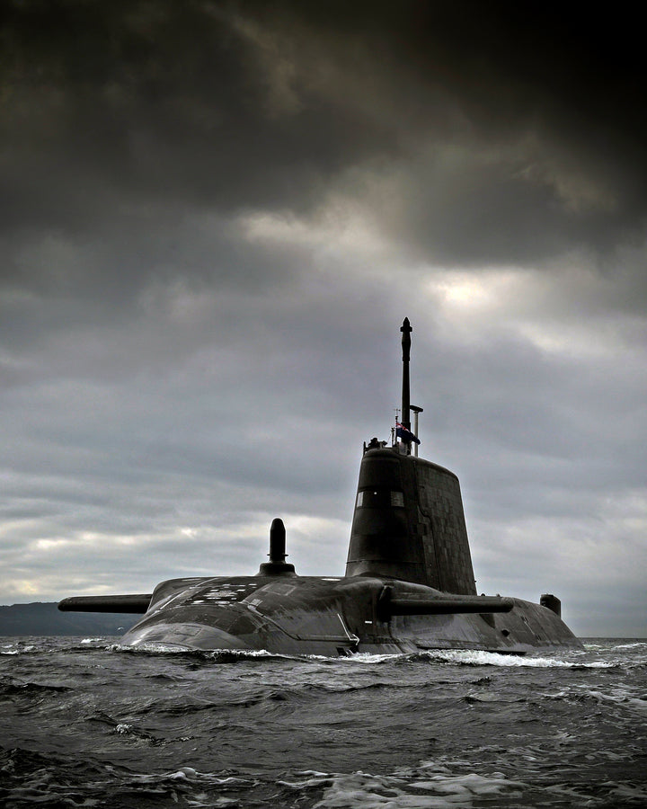 HMS Artful S121 Submarine | Photo Print | Framed Print | Astute Class | Royal Navy Hampshire Prints