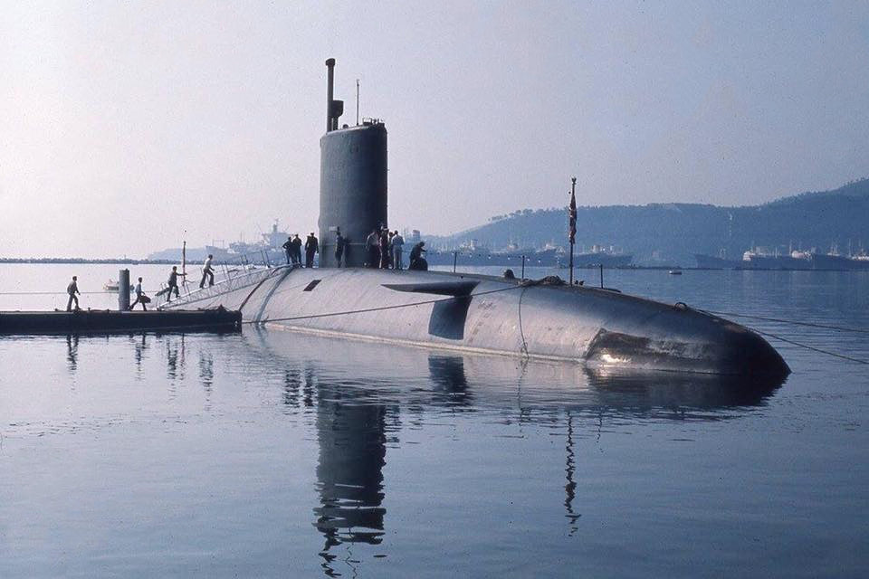 HMS Conqueror S48 Royal Navy Churchill class Submarine Photo Print or Framed Print - Hampshire Prints