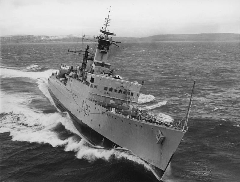 HMS Grenville F197 (R97) | Photo Print | Framed Print | U Class | Destroyer | Royal Navy Hampshire Prints