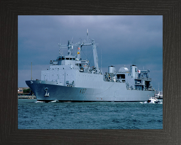 HMS Challenger K07 | Photo Print | Framed Print | Diving Support Vessel | Royal Navy Hampshire Prints