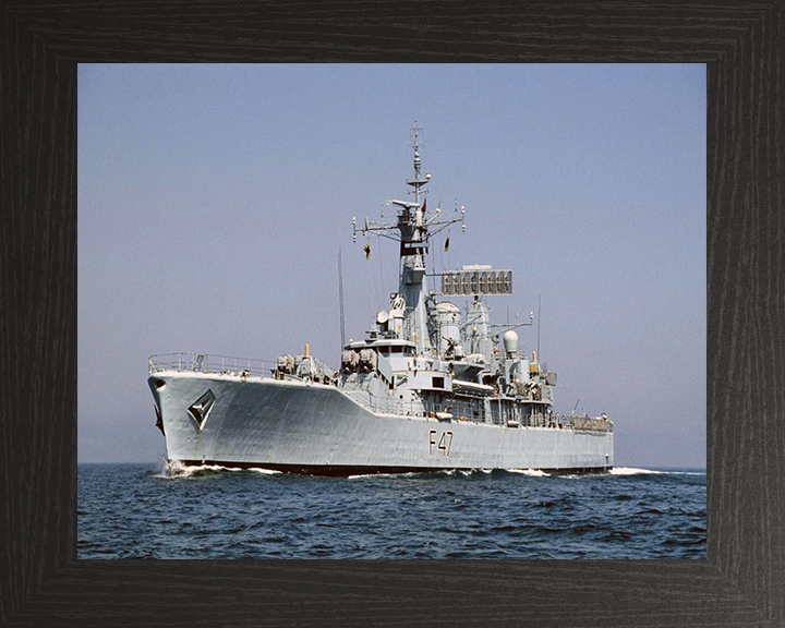 HMS Danae F47 Royal Navy Leander Class Frigate Photo Print or Framed Print - Hampshire Prints