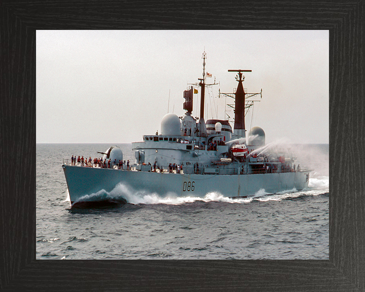 HMS Birmingham D86 Royal Navy Type 42 destroyer Photo Print or Framed Print - Hampshire Prints