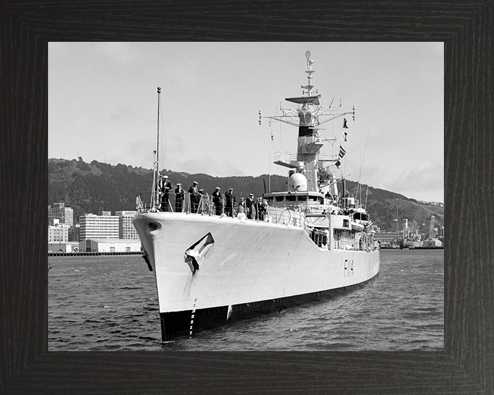 HMS Ajax F114 Royal Navy Leander Class Frigate Photo Print or Framed Print - Hampshire Prints