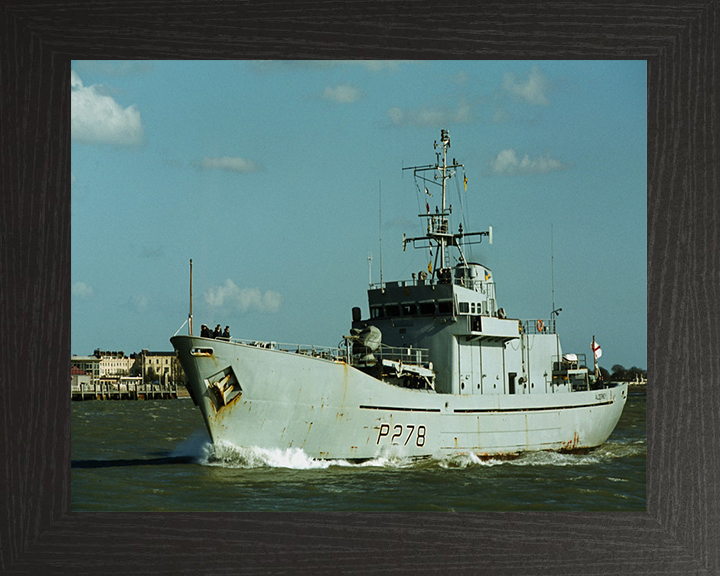 HMS Alderney P278 Royal Navy Island class Patrol Vessel Photo Print or Framed Photo Print - Hampshire Prints