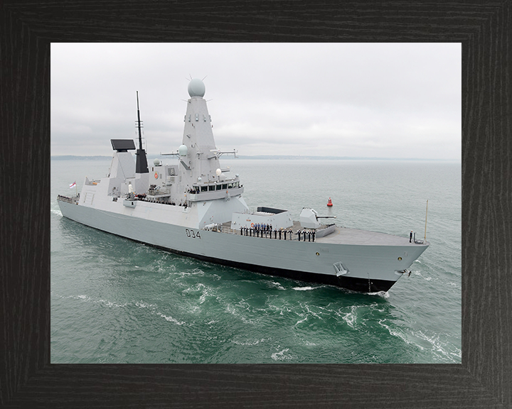 HMS Diamond D34 | Photo Print | Framed Print | Type 45 | Destroyer | Royal Navy Hampshire Prints