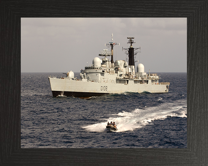 HMS Cardiff D108 | Photo Print | Framed Print | Poster | Type 42 | Destroyer | Royal Navy Hampshire Prints