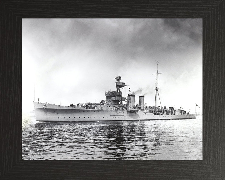 HMS Cairo D87 Royal Navy C class light cruiser Photo Print or Framed Photo Print - Hampshire Prints