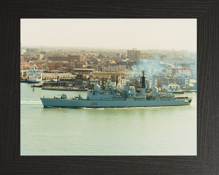 HMS Birmingham D86 Royal Navy Type 42 destroyer Photo Print or Framed Print - Hampshire Prints