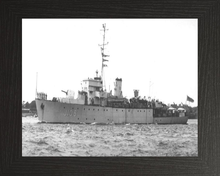 HMS Acute J106 | Photo Print | Framed Print | Algerine Class | Minesweeper | Royal Navy Hampshire Prints