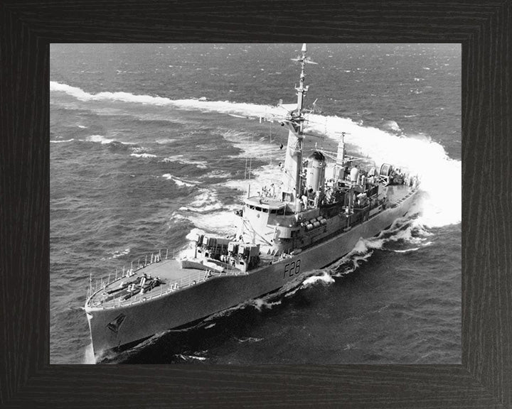 HMS Cleopatra F28 Royal Navy Leander class frigate Photo Print or Framed Print - Hampshire Prints