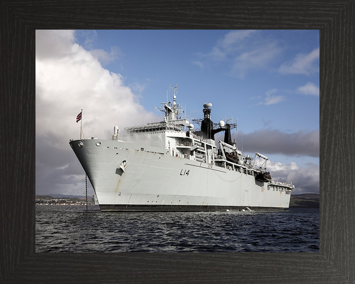 HMS Albion L14 Royal Navy Albion Class amphibious ship Photo Print or Framed Print - Hampshire Prints