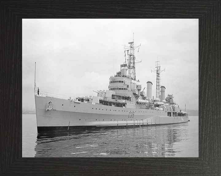 HMS Belfast C35 Royal Navy Town class light cruiser Photo Print or Framed Print - Hampshire Prints