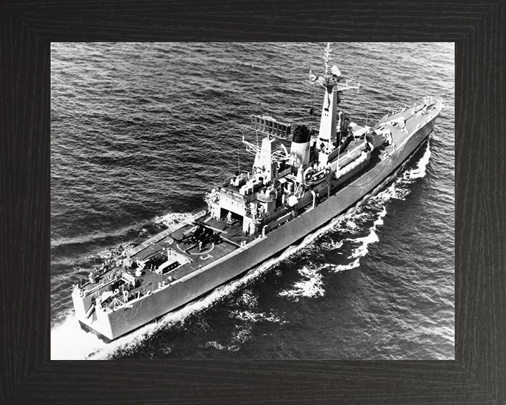 HMS Ajax F114 | Photo Print | Framed Print | Poster | Leander Class | Frigate | Royal Navy Hampshire Prints