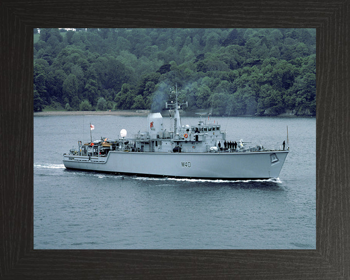 HMS Berkeley M40 Royal Navy Hunt class mine countermeasures vessel Photo Print or Framed Print - Hampshire Prints