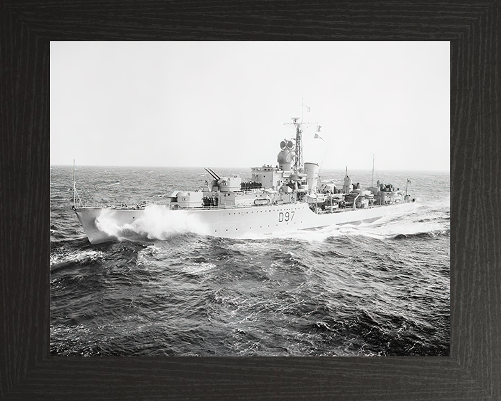 HMS Corunna D97 | Photo Print | Framed Print | Battle Class | Destroyer | Royal Navy Hampshire Prints