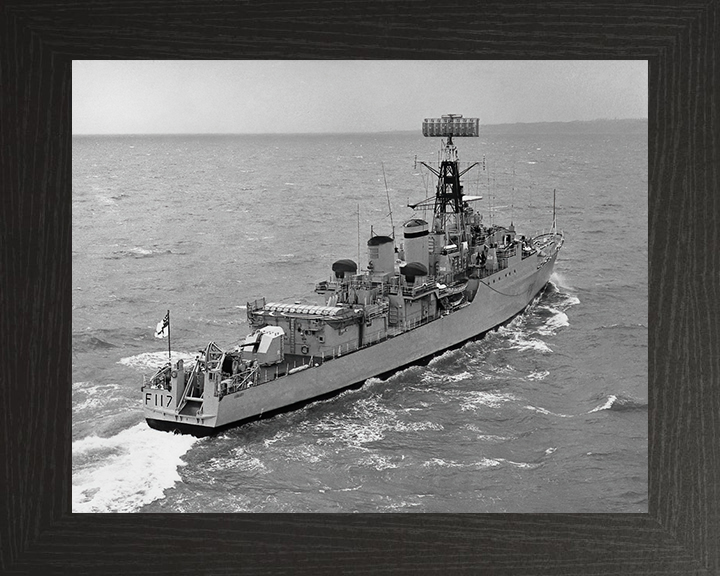 HMS Ashanti F117 Royal Navy Tribal Class Frigate Photo Print or Framed Print - Hampshire Prints