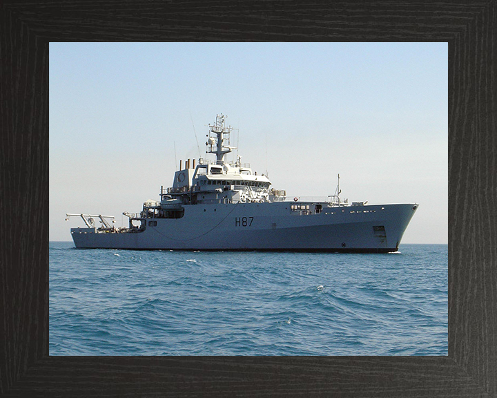 HMS Echo H87 | Photo Print | Framed Print | Echo Class | Survey Vessel | Royal Navy Hampshire Prints