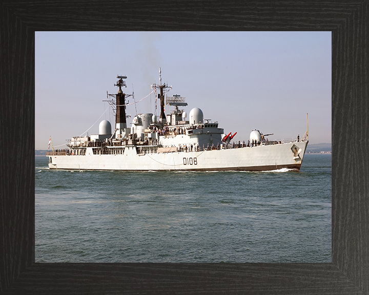 HMS Cardiff D108 | Photo Print | Framed Print | Poster | Type 42 | Destroyer | Royal Navy Hampshire Prints
