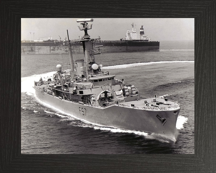 HMS Andromeda F57 Royal Navy Leander class frigate Photo Print or Framed Print - Hampshire Prints