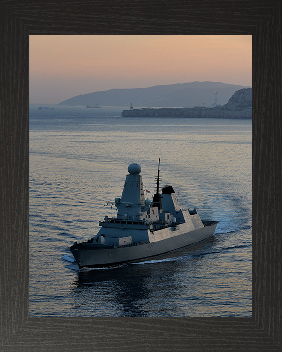 HMS Dauntless D33 Royal Navy Type 45 Destroyer Photo Print or Framed Print - Hampshire Prints