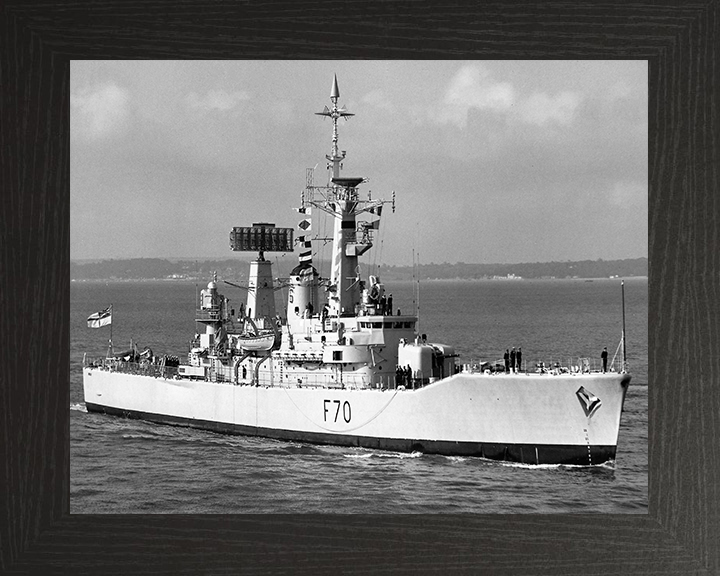 HMS Apollo F70 Royal Navy Leander class Frigate Photo Print or Framed Print - Hampshire Prints