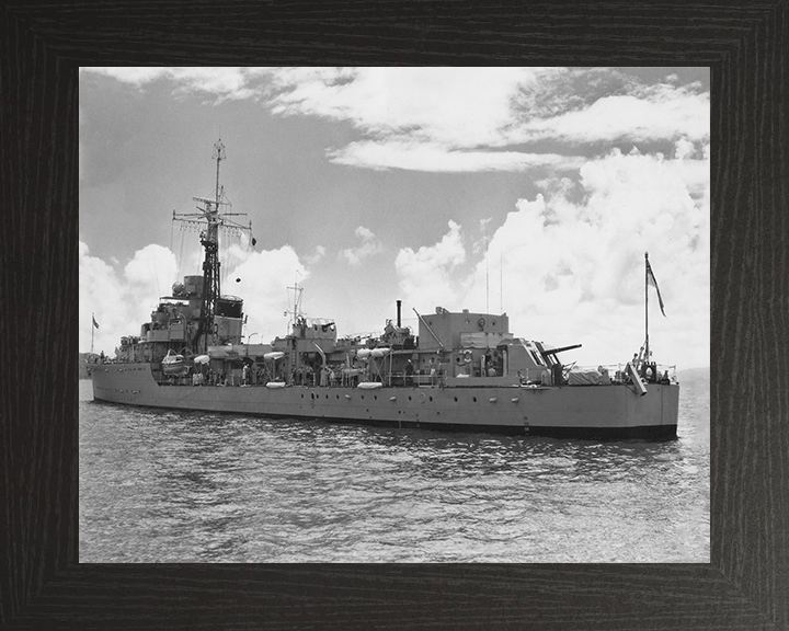 HMS Cheviot R90 / D90 Royal Navy C class destroyer Photo Print or Framed Print - Hampshire Prints