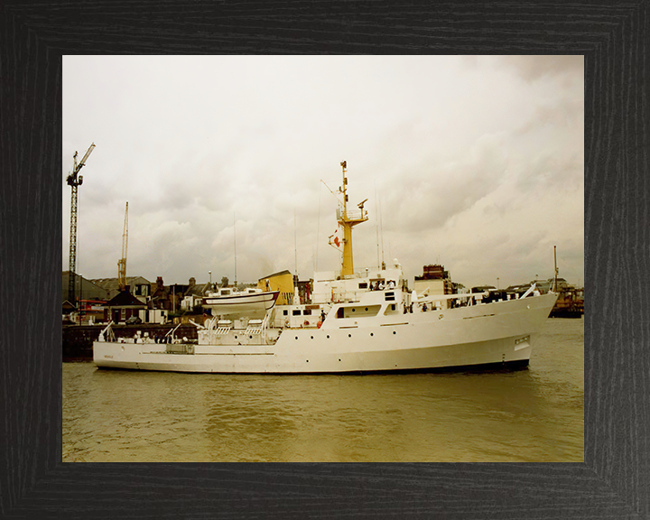 HMS Beagle A319 Royal Navy Bulldog class ship Photo Print or Framed Print - Hampshire Prints