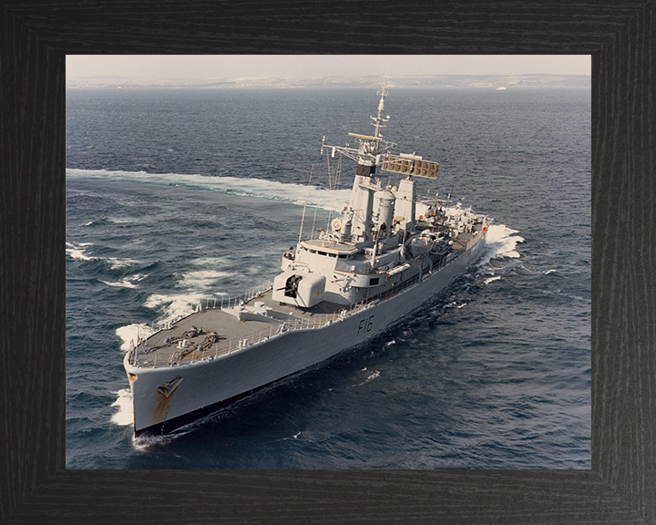 HMS Diomede F16 Royal Navy Leander class frigate Photo Print or Framed Print - Hampshire Prints